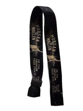Morgan Wallen I'm The Problem Tour 2025 Concert Wristband